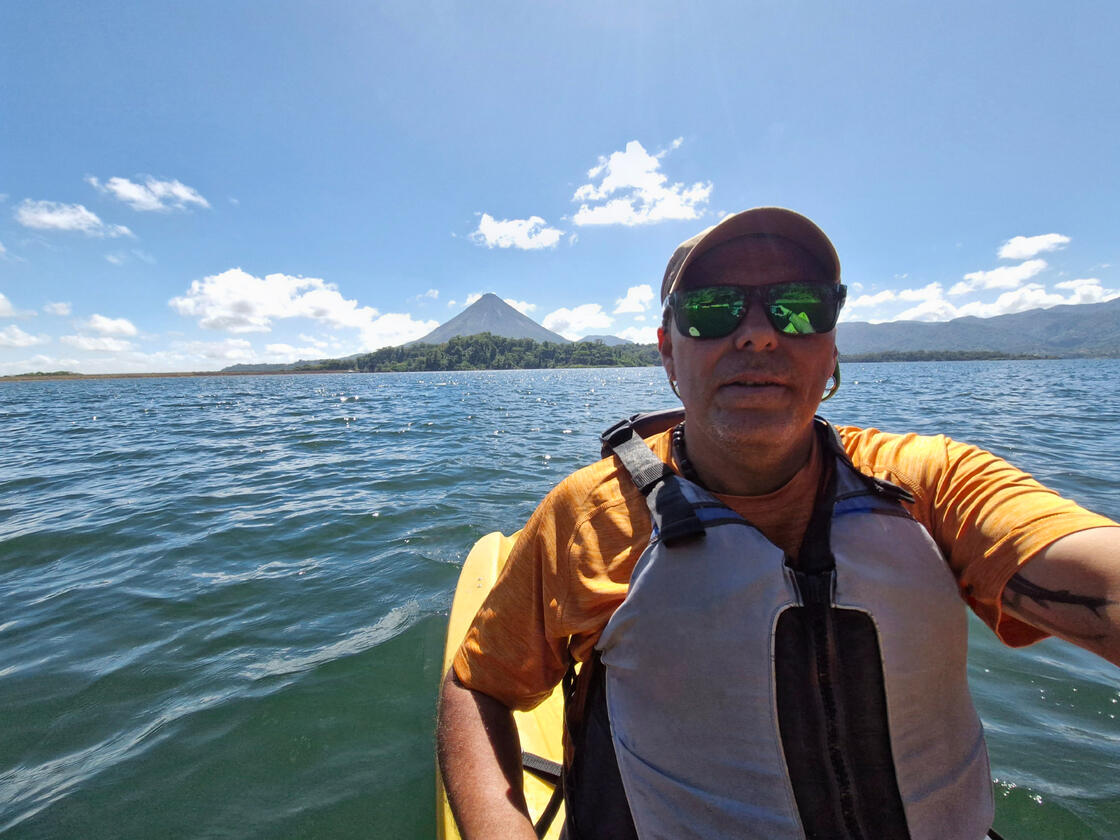 One of the different adventure activities that can be done in Costa Rica. Lake Arenal is part of Arenal Volcano National Park. Nature and Wildlife in Costa Rica